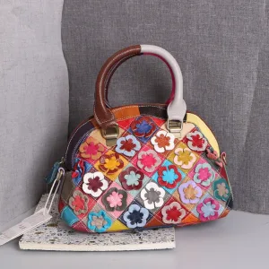 Sac À Main Motif Fleurs