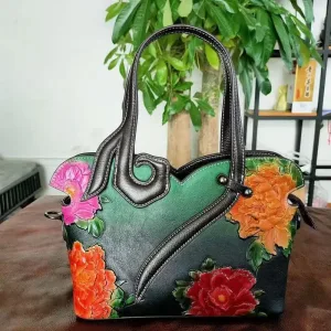 Sac À Main Fourretout Fleur Femme