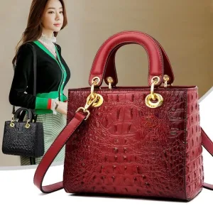 Sac À Main Cuir Croco Pour Dame
