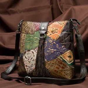 Sac À Bandoulière Patchwork