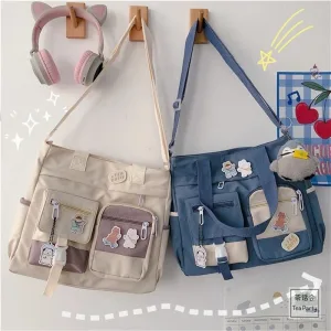 2025 Sac En Toile De Grande Capacité Pour Étudiant