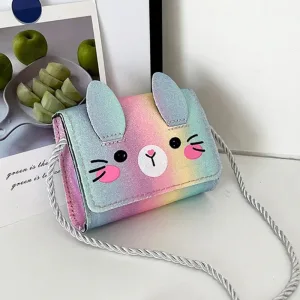 Joli Sac À Bandoulière Pour Enfant En Forme De Lapin