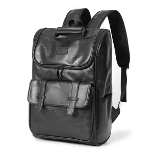 Sac À Dos En Cuir De Haute Qualité Pour Homme/étudiant