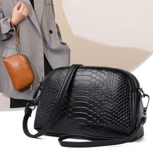 Sac Banane En Cuir Véritable Pour Femme