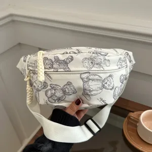 Sac Banane Imprimé D'oursons