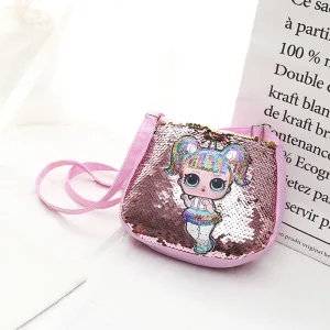 Sac À Bandoulière À Paillettes Pour Enfant