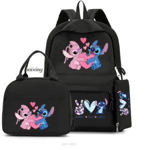 Lot De 3 Sacs À Dos Lilo Et Stitch